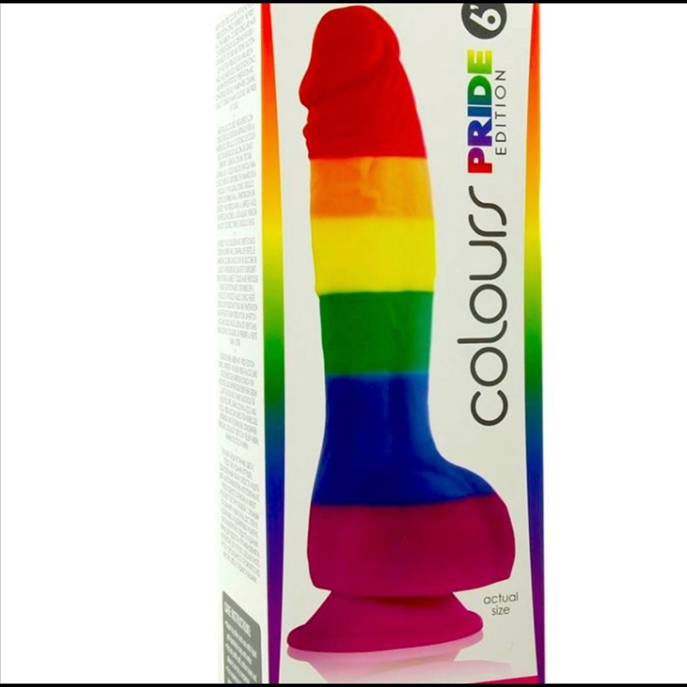 Colours Edition 5 Inch Silicone  in Rainbow